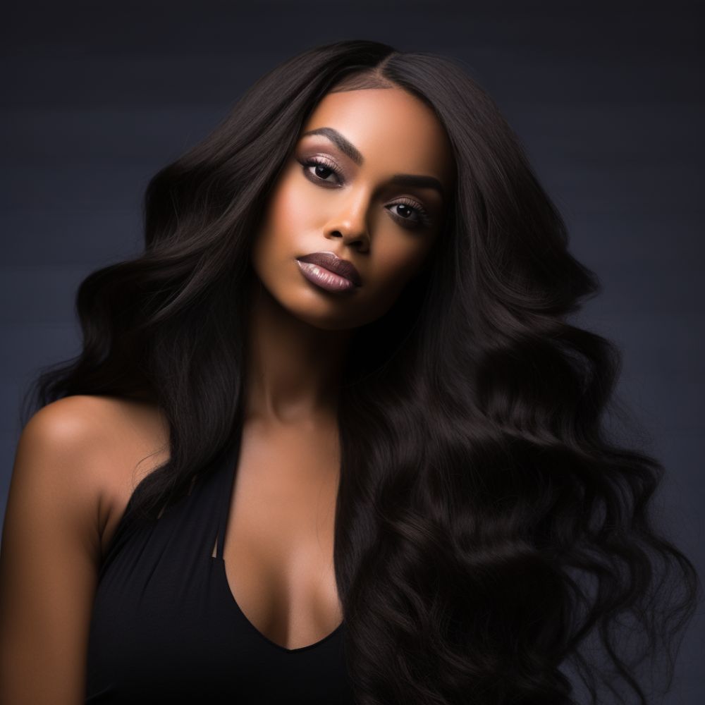 "Unlocking Glamour and Versatility: The Beauty of Virgin Brazilian Hair Extensions"