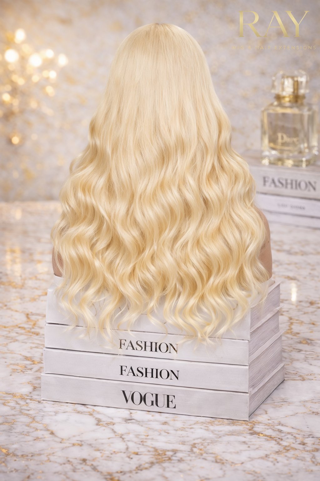 Brazilian Body wave Blonde 613 5x5 HD Lace Closure Wig