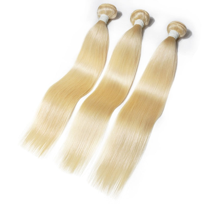 Straight - Virgin Brazilian Hair blond 613