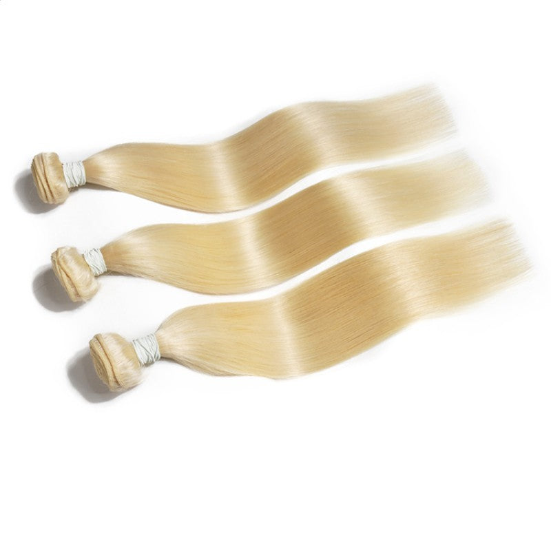 Straight - Virgin Brazilian Hair blond 613