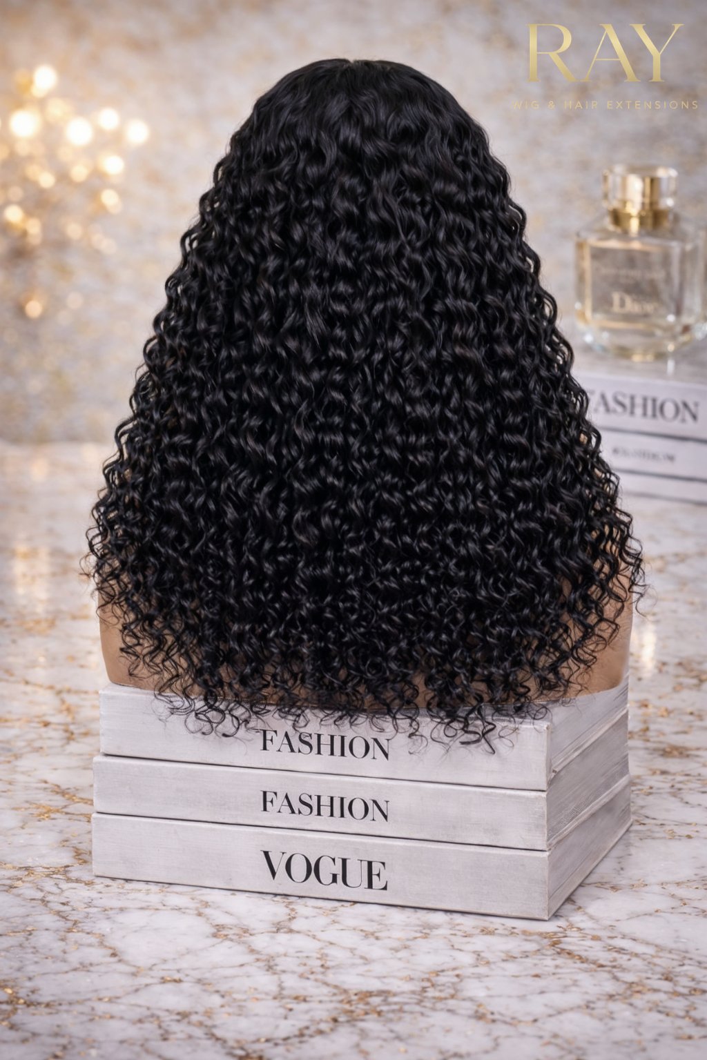 Brazilian Deep Wave 5x5 HD Lace Closure Wig