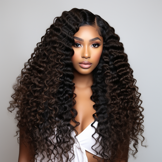 Brazilian HD Lace Frontal in a 13x4 deep wave