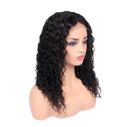 Brazilian Deep Wave 5x5 HD Lace Closure Wig in 180% density