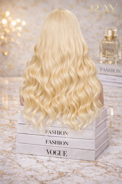 Brazilian Body wave Blonde 613 5x5 HD Lace Closure Wig