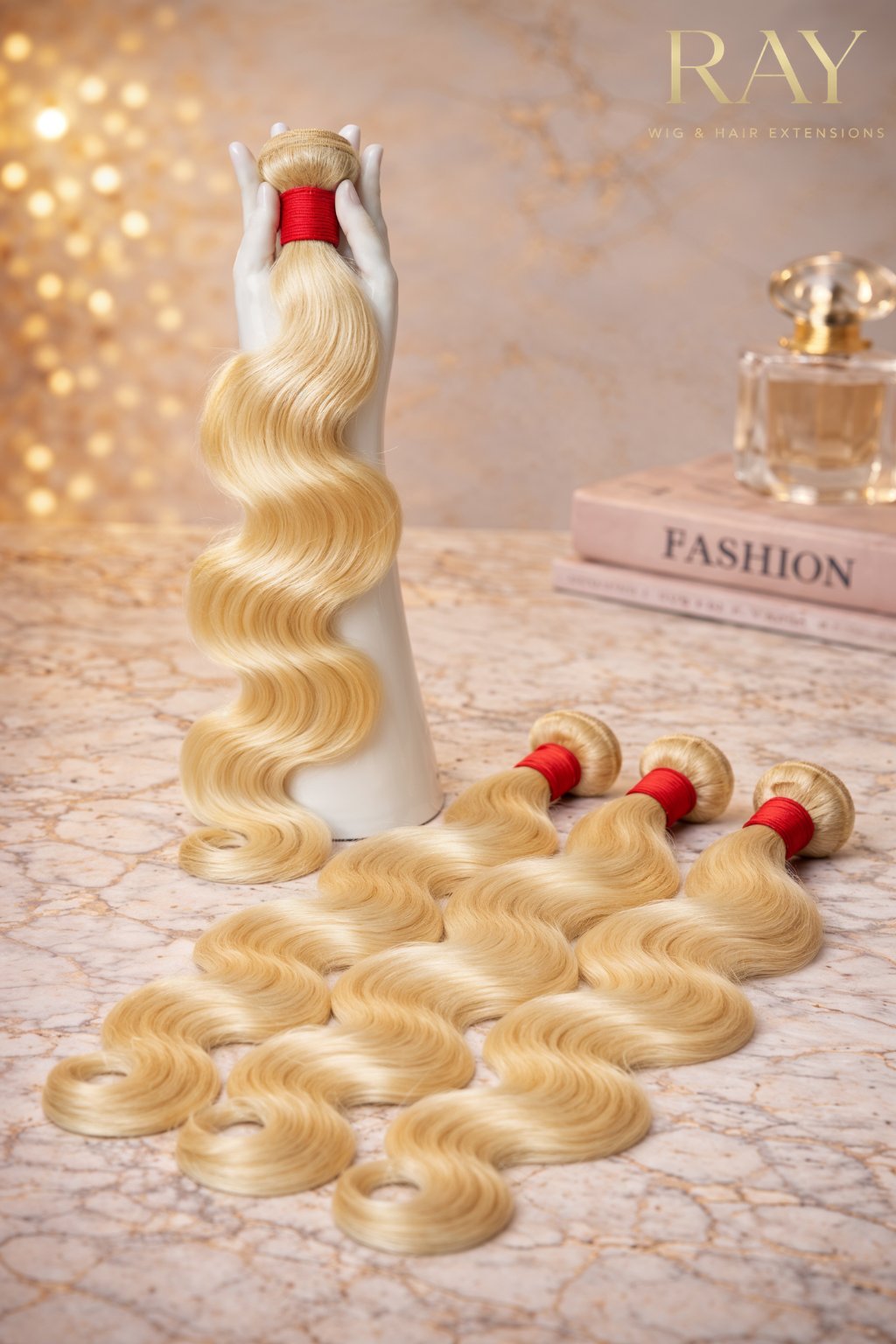 Body wave - Virgin Brazilian Hair blond 613