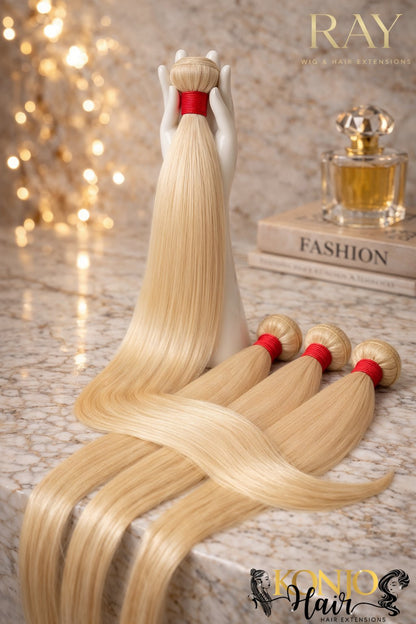 Straight - Virgin Brazilian Hair blond 613