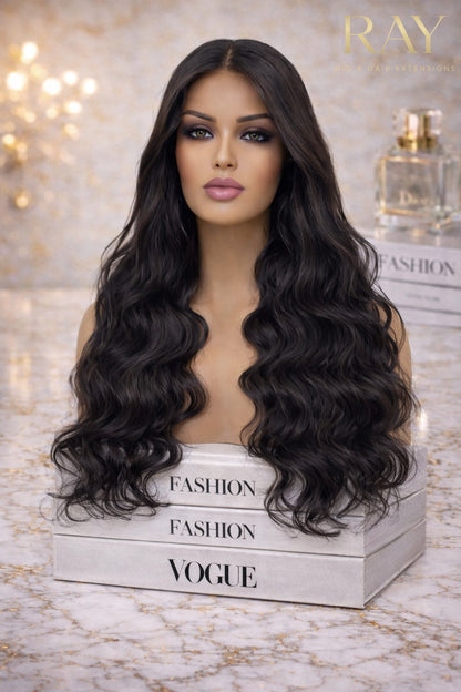 Brazilian Body Wave 5x5 HD Lace Closure Wig