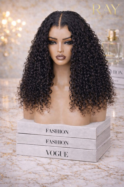 Burmese Curly 5x5 HD Lace Closure Wig