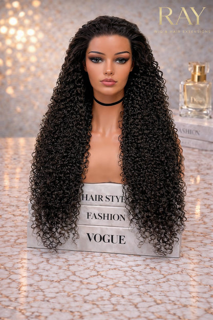 Burmese Curly 13x4 HD Lace Frontal Wig