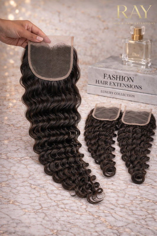 Brazilian HD 5x5 Lace Closure deep wave
