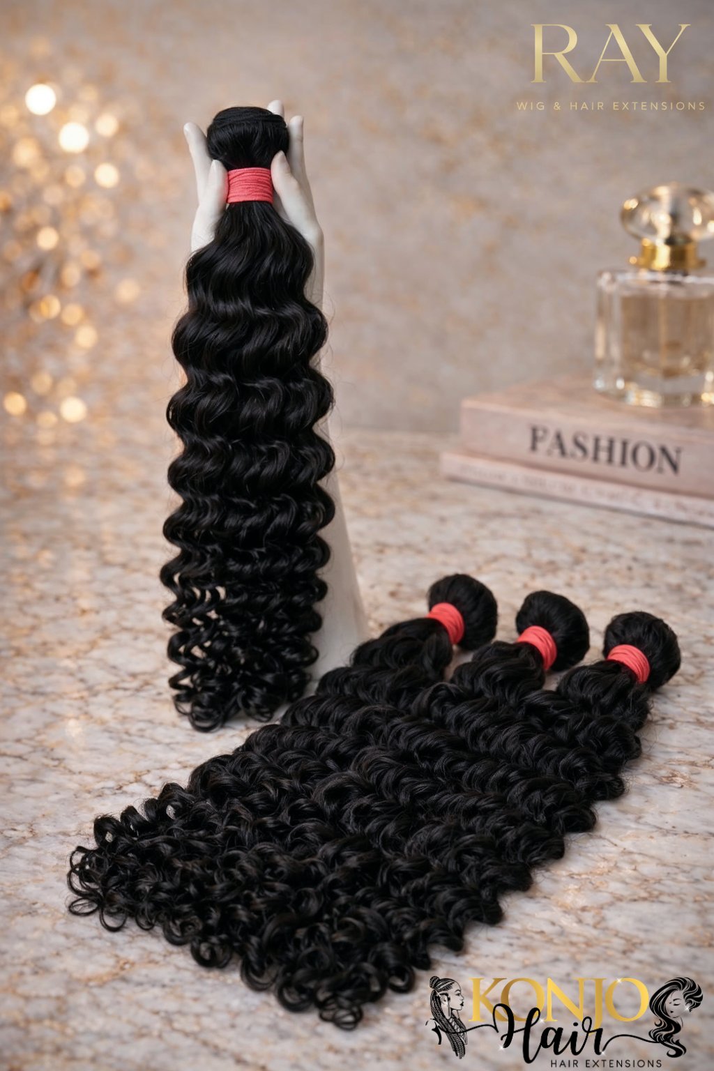 Deep wave  - Virgin Brazilian Hair