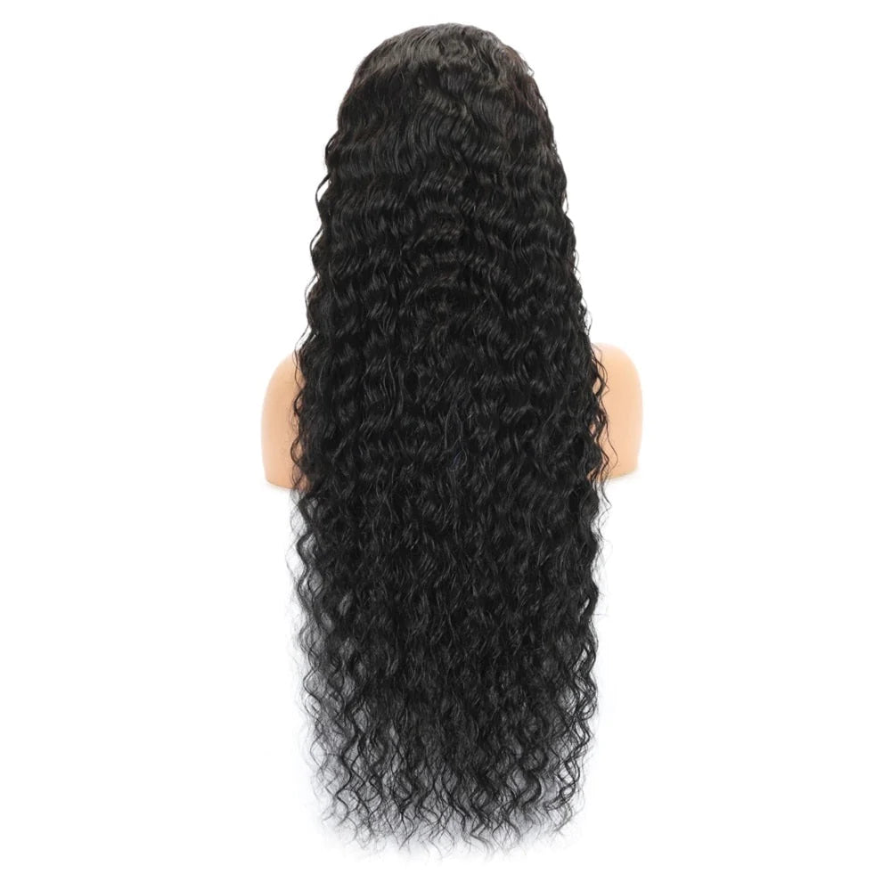 Brazilian Deep Wave 13x4 HD Lace Frontal Wig 180% density