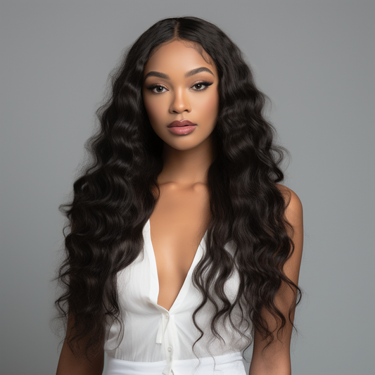 Brazilian Loose Wave 5x5 HD Lace Closure Wig in 180% density