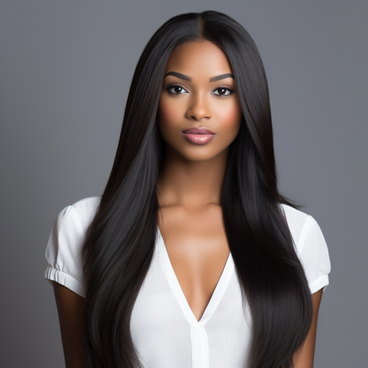 Brazilian Straight 5x5 HD Lace Closure Wig 250% density