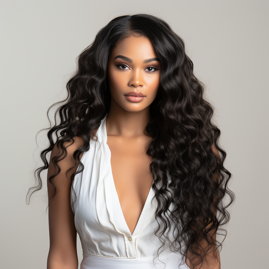 Brazilian Loose Wave 13x4 HD Lace Frontal Wig 250% density