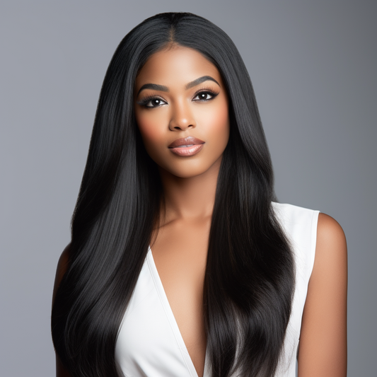 Brazilian Straight 13x4 HD Lace Frontal Wig 180% density