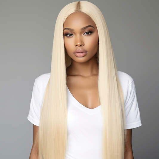 Straight - Virgin Brazilian Hair blond 613