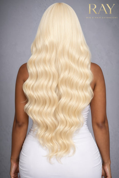 Brazilian Body wave Blonde 613 5x5 HD Lace Closure Wig