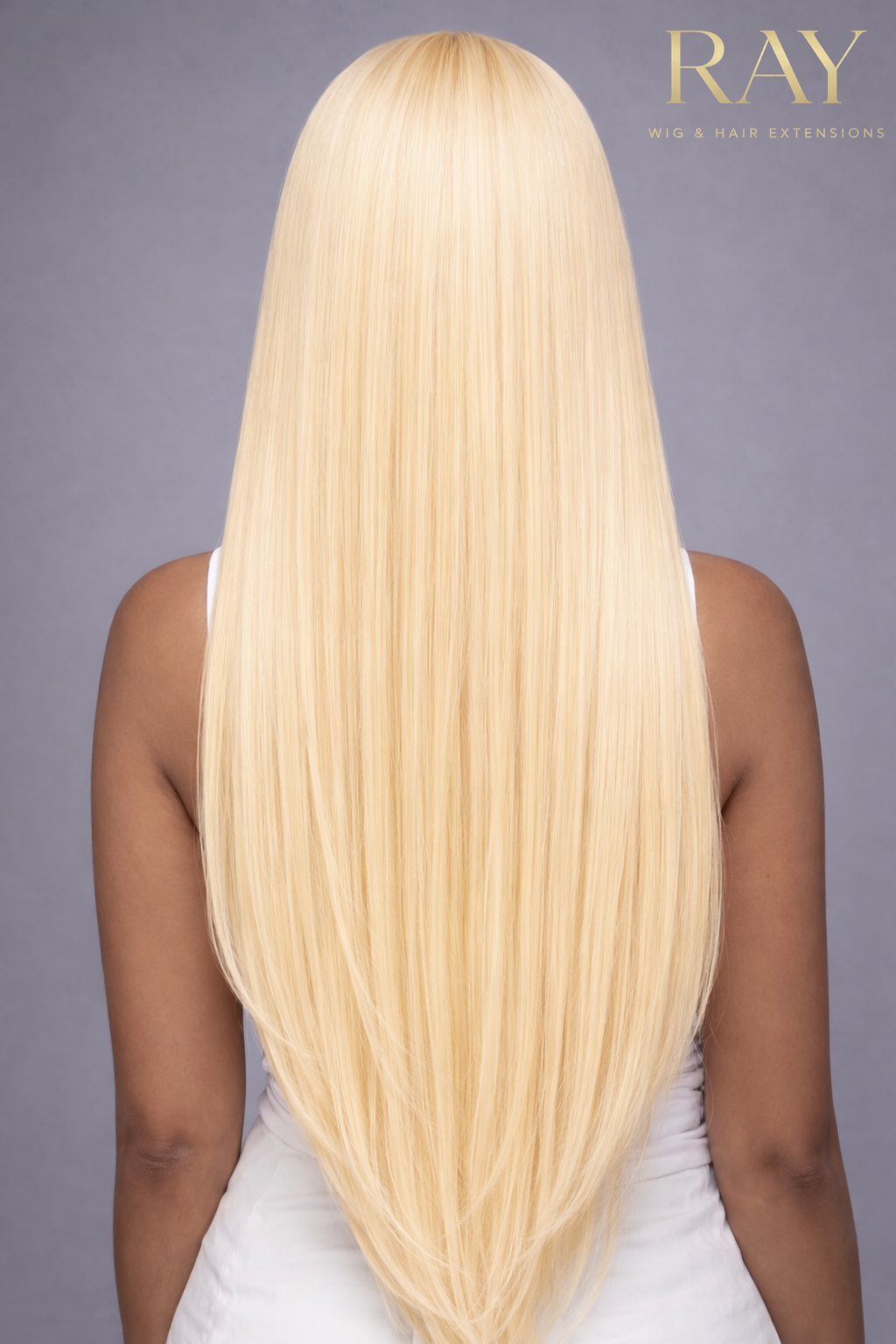 Brazilian Straight  Blonde 613 5x5 HD Lace Closure Wig