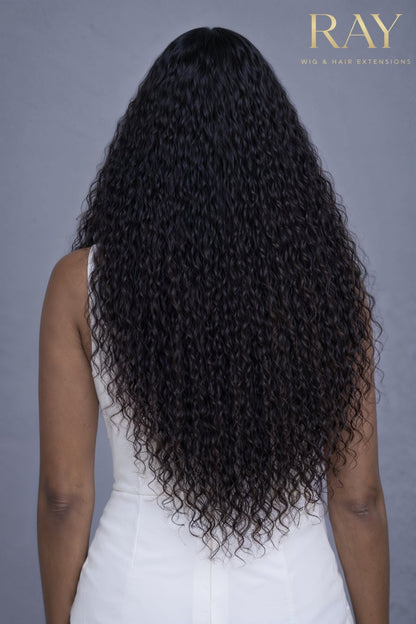 Brazilian Deep Wave 5x5 HD Lace Closure Wig