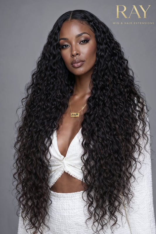 Brazilian Deep Wave 13x4 HD Lace Frontal Wig