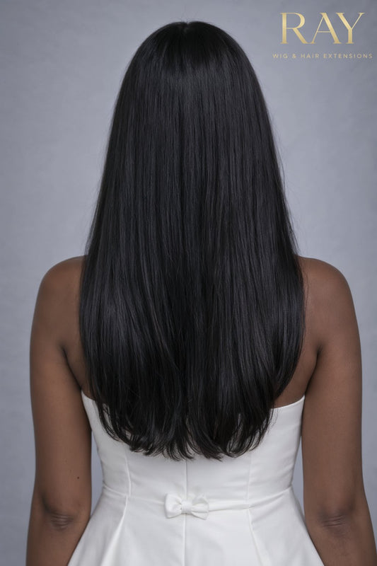 Brazilian straight 5x5 HD Lace Closure Wig